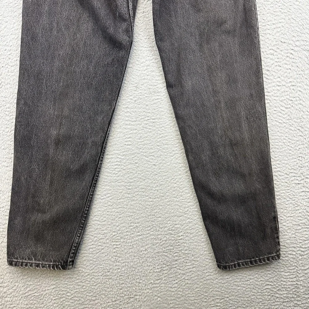 Vintage Levis 550 Jeans Mens 34x32 Black Tapered Leg Relaxed Fit Batwing USA 90s